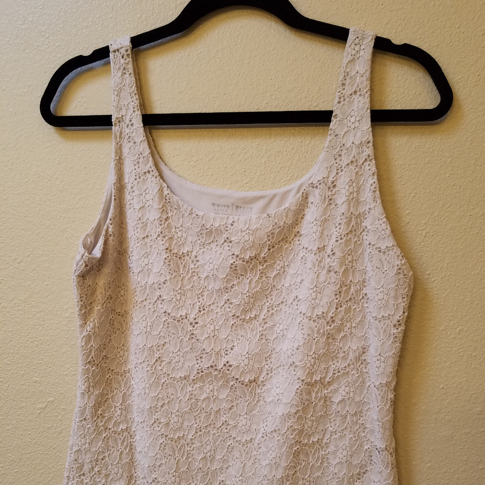 WHBM Lace Tank